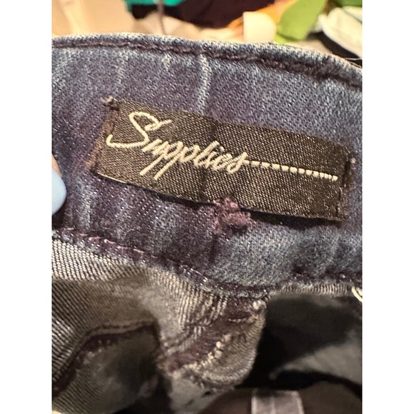 Supplies Union Bay Mid Rise Dark Wash Denim Jeans Sz 6 Casual Office - Picture 3 of 8